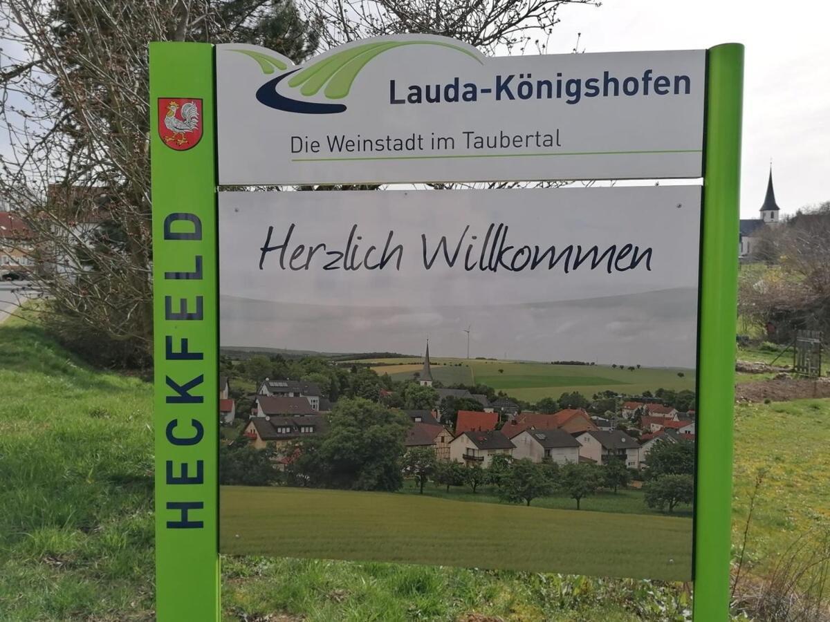 Lauda-Königshofen Ferienwohnung Pflueger Mit Terrasse מראה חיצוני תמונה